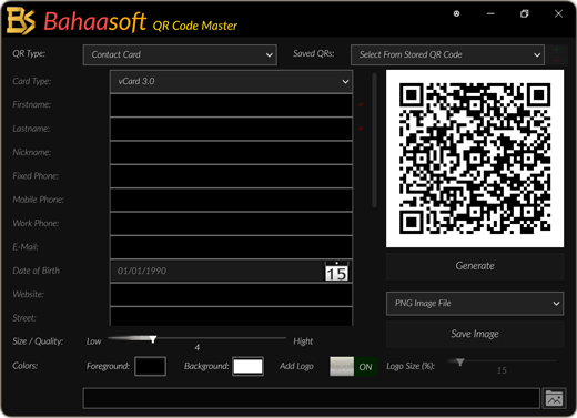 Bahaasoft QR Code Master